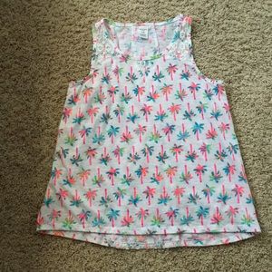 Junior colorful palm tress